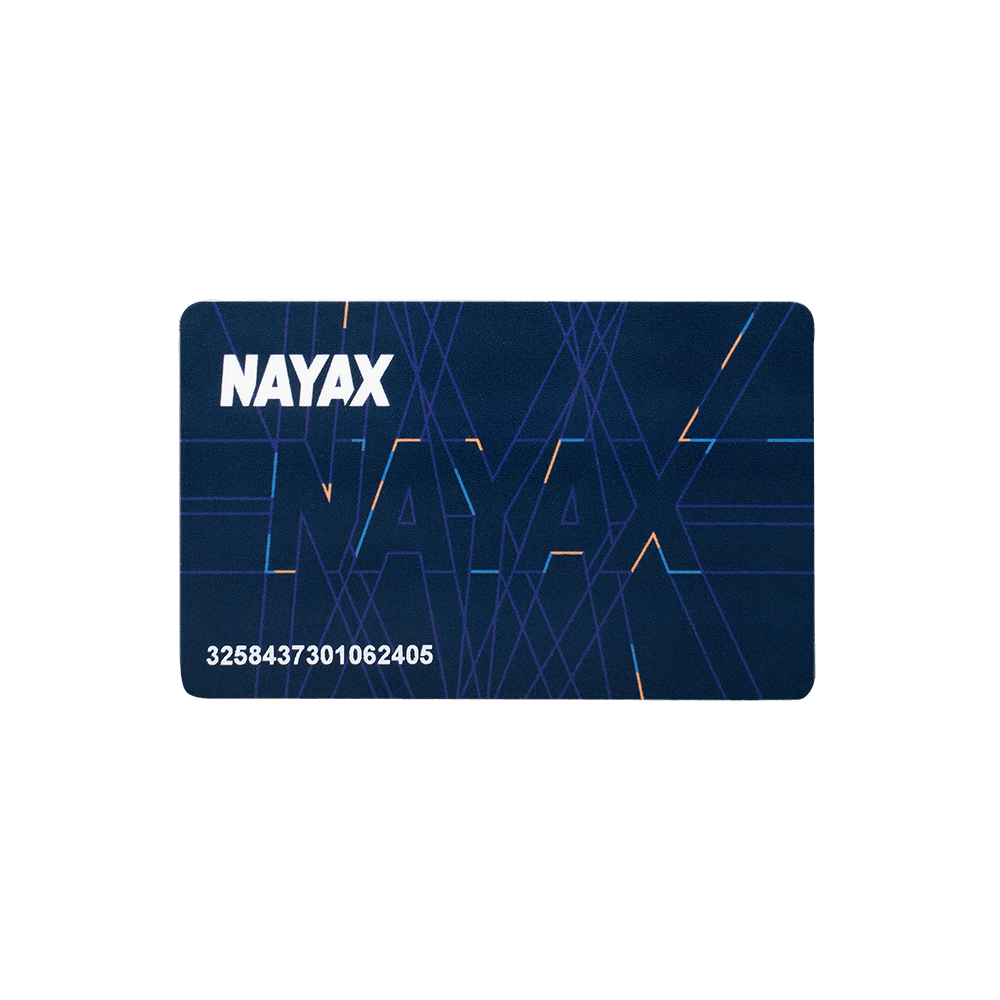 NAYAX BRANDED Tech Mode/Test Cards 